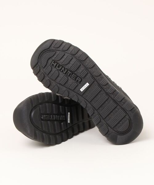 「HUNTER」 ローカットスニーカー UK4 ブラック レディース_画像3