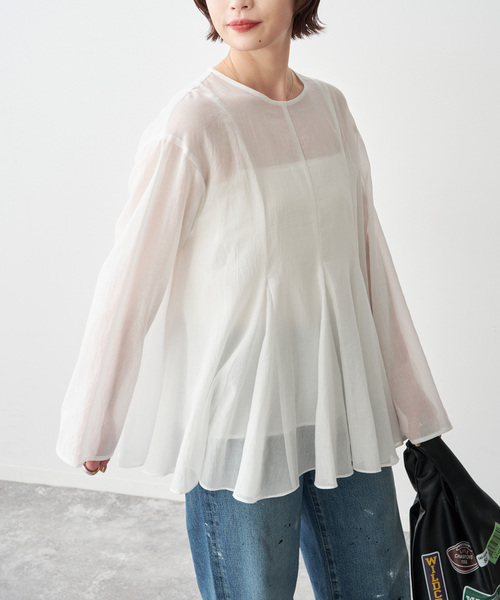 Spick＆Span（スピック アンド スパン） ブラウス シャツ フレア