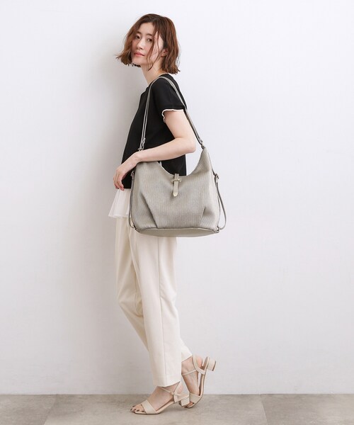 grove（グローブ） ショルダーバッグ バッグ 「3WAY」プリーツベルト