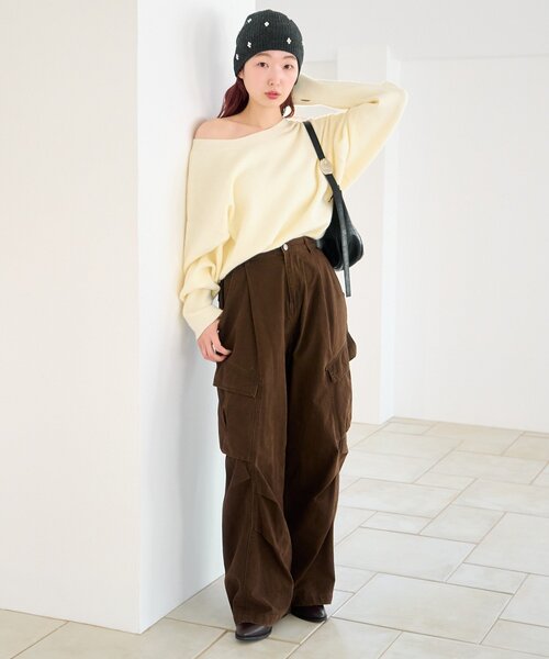 「Kastane」 カーゴパンツ 0 ブラウン レディース_画像5