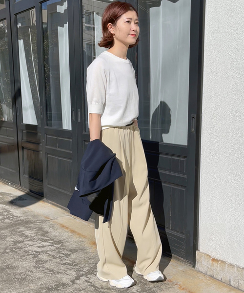 「Spick & Span」 半袖カットソー - ホワイト レディース_画像7