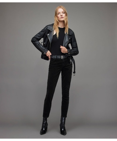ALLSAINTS（オールセインツ） コーデュロイパンツ 28 ブラック 