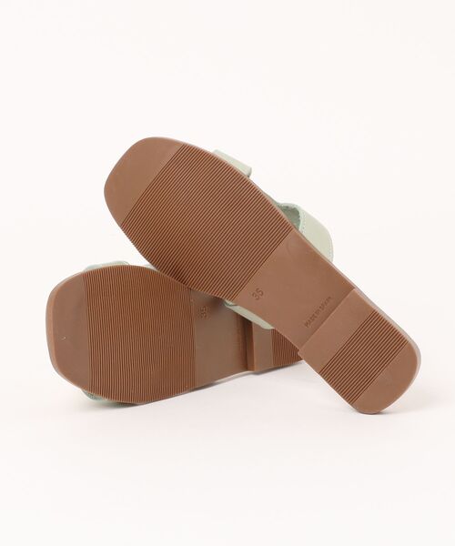 「INTER-CHAUSSURES」 フラットサンダル 36 ブラウン レディース_画像3