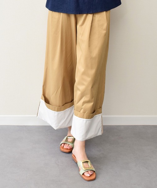 「INTER-CHAUSSURES」 フラットサンダル 36 ブラウン レディース_画像8
