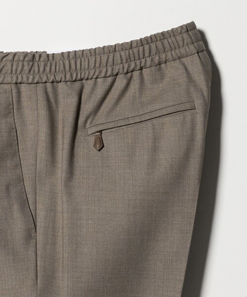 PT TORINO スラックス 「PT TORINO」メランジ 1プリーツ イージー