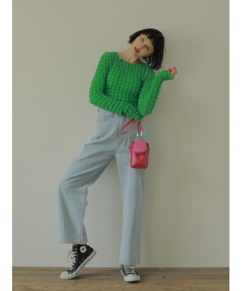 「AMAIL」 長袖カットソー FREE ブラック レディース_画像2