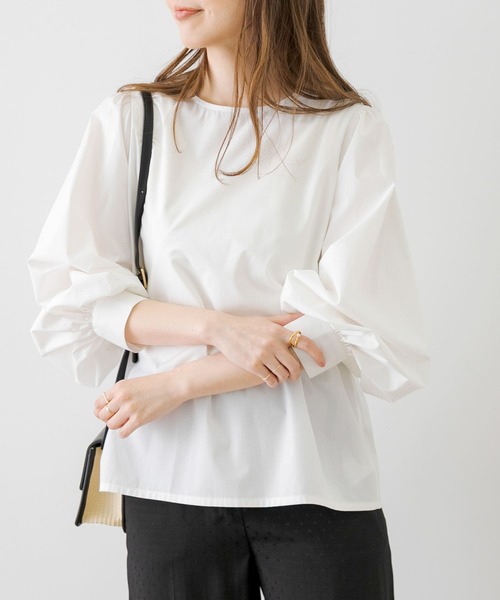 「URBAN RESEARCH Sonny Label」 長袖ブラウス FREE ブラック レディース_画像5