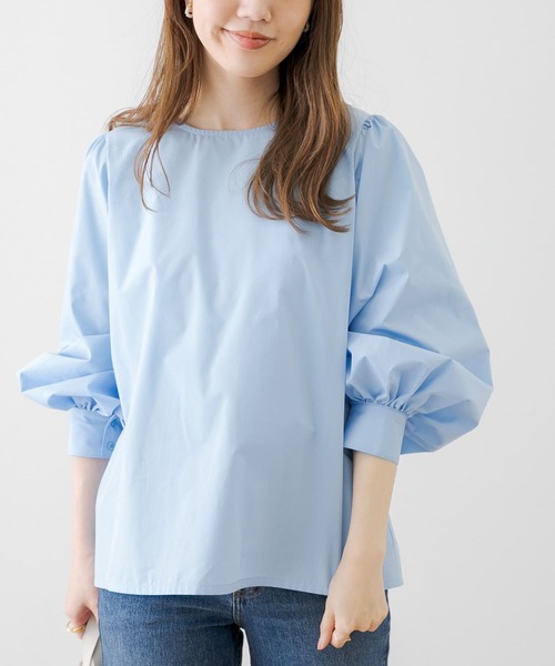 「URBAN RESEARCH Sonny Label」 長袖ブラウス FREE ブラック レディース_画像9