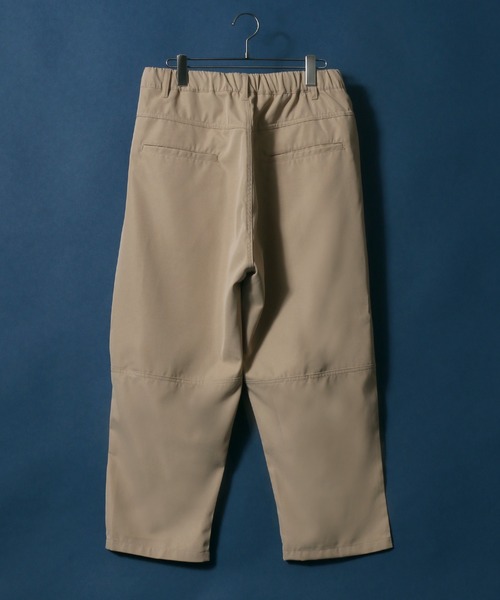 「ANPAS」 「HALHAM」イージーパンツ M ベージュ メンズの画像3