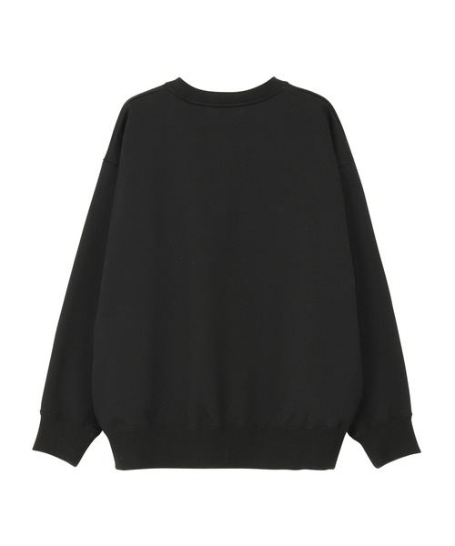「ZUCCa」 スウェットカットソー X-LARGE ブラック レディースの画像