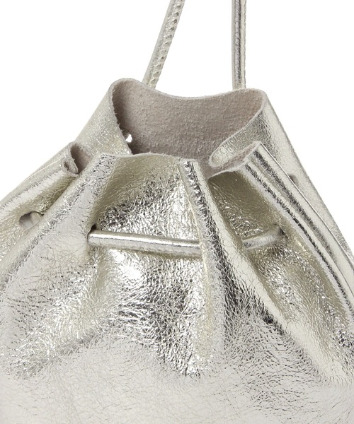 George's ショルダーバッグ バッグ 「FERCHI」メタルレザーBAG
