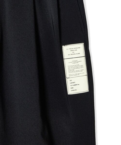 ワイドパンツ スラックス EASY TROUSERS メンズ レディースの画像