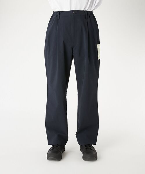 ワイドパンツ スラックス EASY TROUSERS メンズ レディースの画像