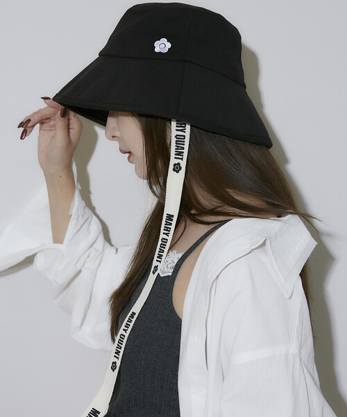 【新品★タグ付】ニューエラ×マリークワント　バケットハット MARY QUANT（マリークヮント） 帽子 ハット マリークワント レディース