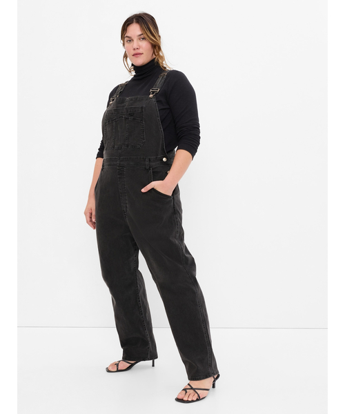 GAP（ギャップ） オーバーオール L ブラック レディース : ZOZOTOWN