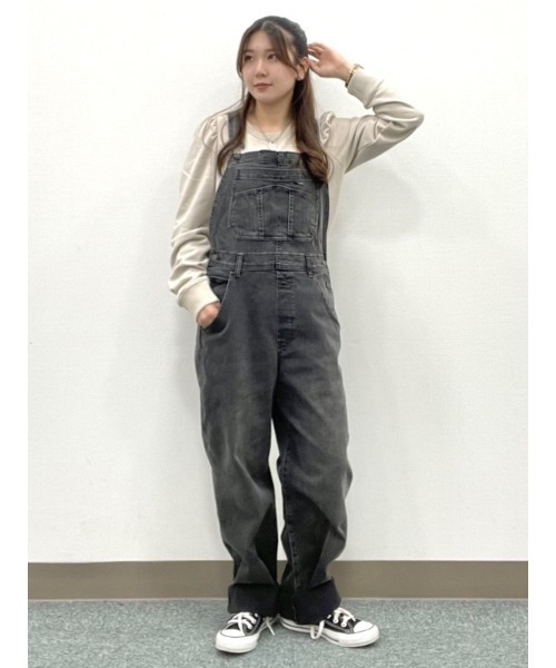 GAP（ギャップ） オーバーオール L ブラック レディース : ZOZOTOWN