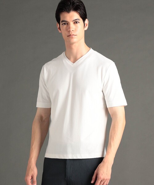 MONSIEUR NICOLE（ムッシュニコル） tシャツ 「ex/tra」クールタッチ