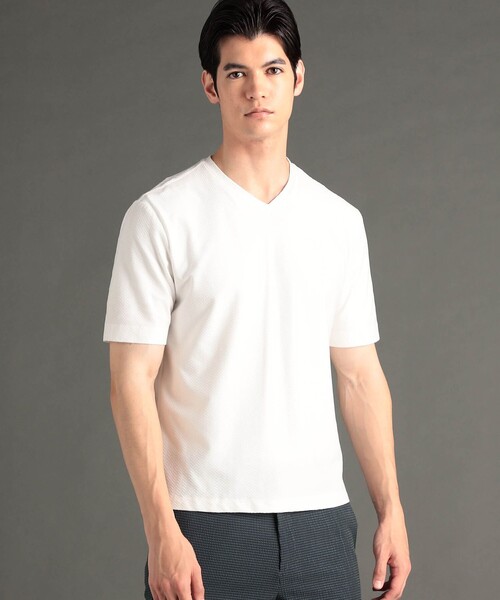 MONSIEUR NICOLE（ムッシュニコル） tシャツ 「ex/tra」クールタッチ