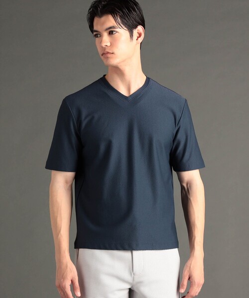 シャツ MONSIEUR NICOLE（ムッシュニコル） tシャツ 「ex/tra」クールタッチ
