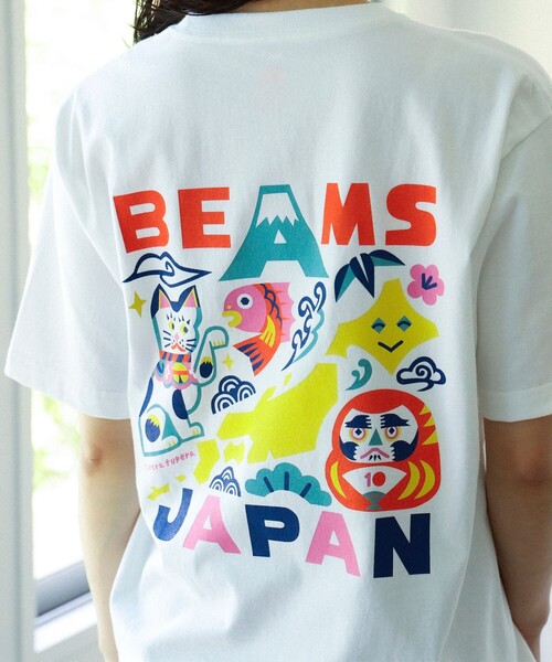 BEAMS JAPAN（ビームス ジャパン） tシャツ 半袖 「BEAMS50周年別注