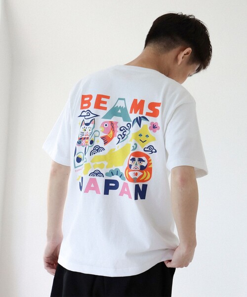 BEAMS JAPAN（ビームス ジャパン） tシャツ 半袖 「BEAMS50周年別注