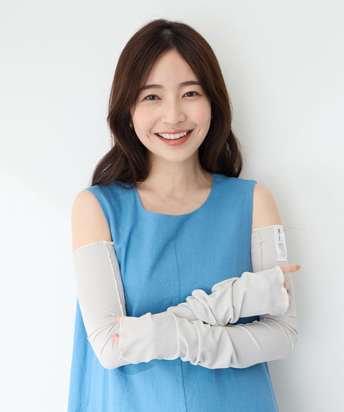 CROSSPLUS ONLINE アームカバー 「Wpc.」UVカット接触冷感アームカバー