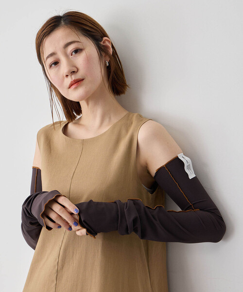 CROSSPLUS ONLINE uvカット アームカバー 冷感 「Wpc.」UVカット接触冷