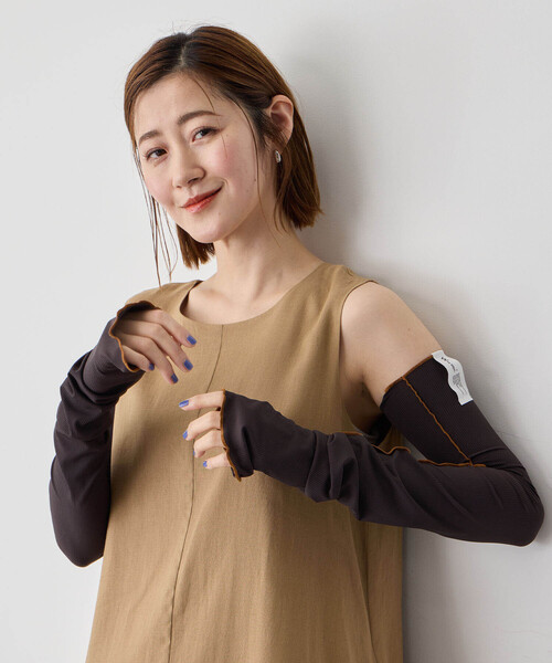 CROSSPLUS ONLINE アームカバー 「Wpc.」UVカット接触冷感アームカバー