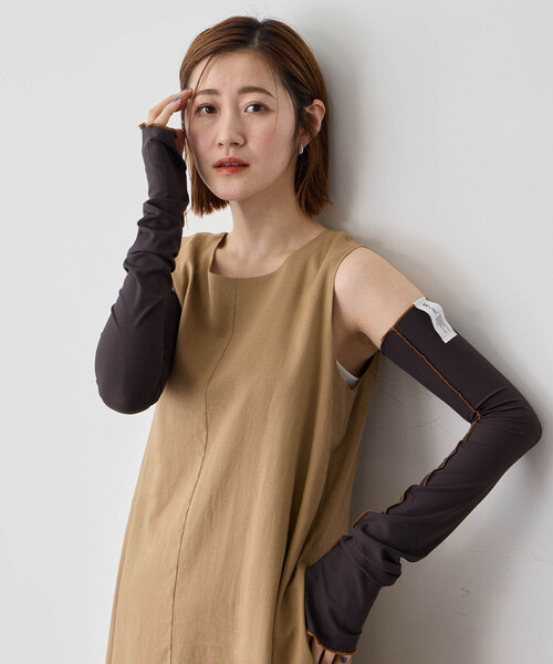 CROSSPLUS ONLINE アームカバー 「Wpc.」UVカット接触冷感アームカバー
