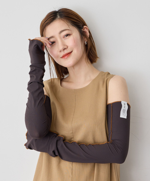 CROSSPLUS ONLINE アームカバー uvカット 冷感 「Wpc.」UVカット接触冷