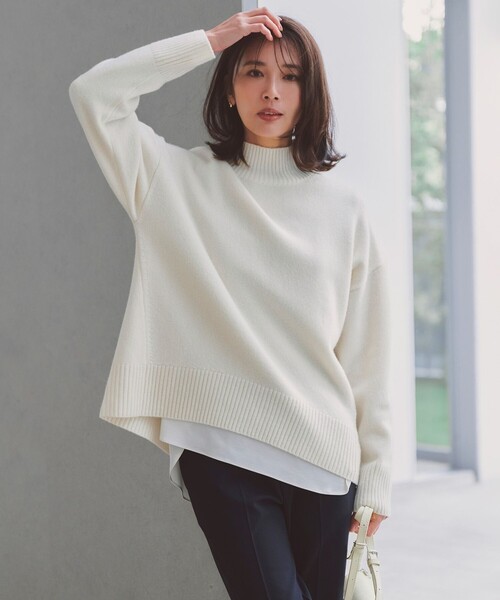 「UNFILO」 長袖ブラウス MEDIUM ホワイト レディース_画像7