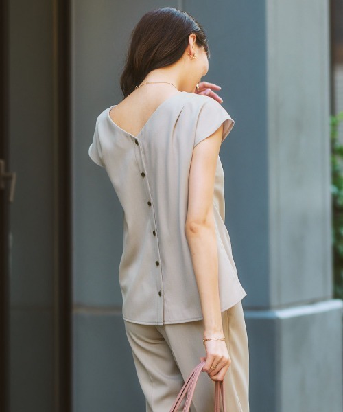 「7days Life Styling」 セットアップ S グレイッシュベージュ レディース_画像8