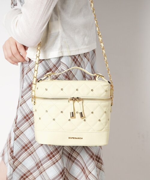 バニティ バッグ ESPERANZA（エスペランサ） ショルダーバッグ バッグ ビジューバニティ