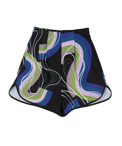 UN3D.（アンスリード） 水着 STRATUM PRINT SHORT PT / ストレイタム
