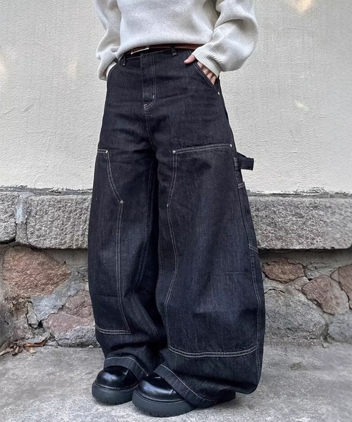 WESTBOY(ウエストボーイ) ワイドパンツ ジーンズ ユニセックス WESTBOY(ウエストボーイ) ワイドパンツ ジーンズ ユニセックス
