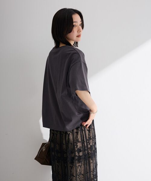 Green Parks（グリーンパークス） tシャツ 半袖 さがら刺繍Tシャツ