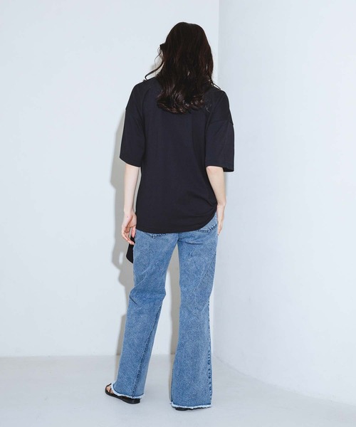 LAKOLE（ラコレ） tシャツ 半袖 ノットデザインT / 692964 レディース