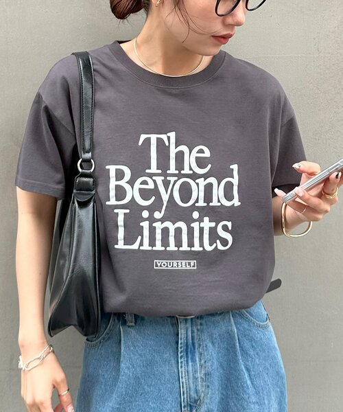 「DISCOAT」 半袖Tシャツ SMALL ホワイト系その他2 レディース_画像5