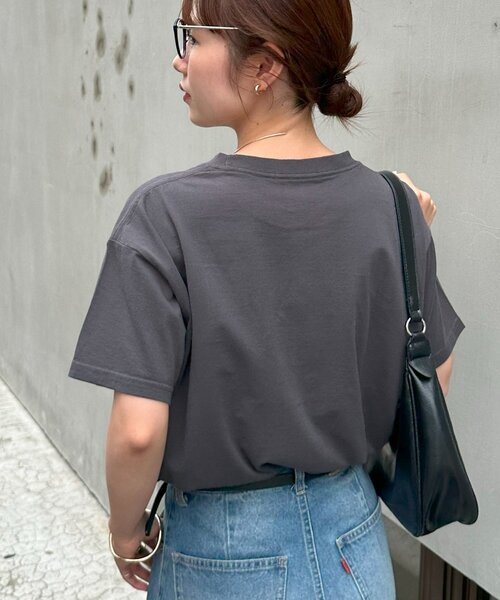 「DISCOAT」 半袖Tシャツ SMALL ホワイト系その他2 レディース_画像6