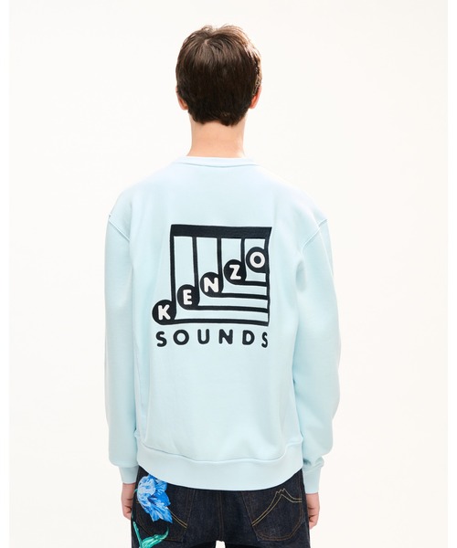 トレーナー スウェット 'KENZO Sounds' エンブロイダリー スウェット イン コットン メンズの画像
