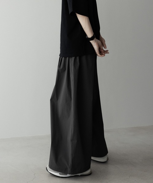 「remer」 パンツ MEDIUM チャコールグレー メンズ | remer