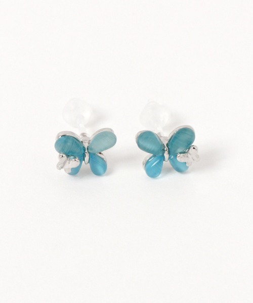 LAKOLE（ラコレ） ピアス キャッツバタフライ樹脂ポストピアス