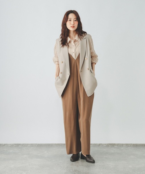GLOBAL WORK（グローバルワーク） ベスト ジレ お手入れラクラク