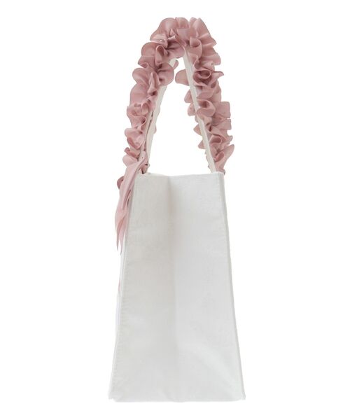 「Maison de FLEUR」 ハンドバッグ FREE アイボリー レディース_画像6