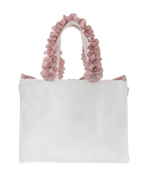 「Maison de FLEUR」 ハンドバッグ FREE アイボリー レディース_画像7