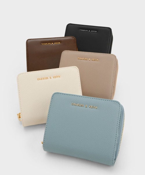 「CHARLES & KEITH」 財布 XX-SMALL ダークブラウン レディース_画像7