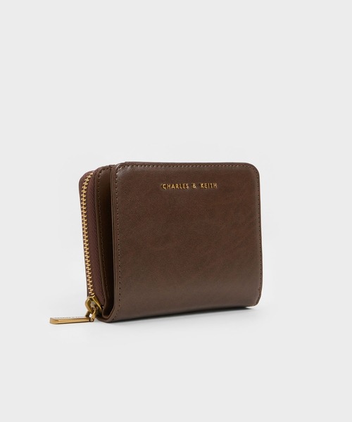「CHARLES & KEITH」 財布 XX-SMALL ダークブラウン レディース_画像9