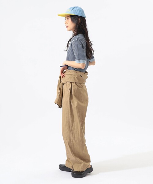 tシャツ 「別注」Healthknit / ワッフル ボーダー Tシャツ レディースの画像