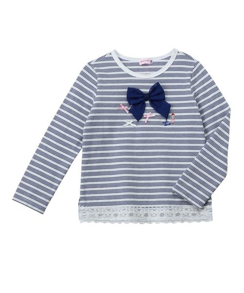 ミキハウス　リーナちゃんカットソー　130 ミキハウス リーナちゃんピンク Tシャツ 130 - メルカリ