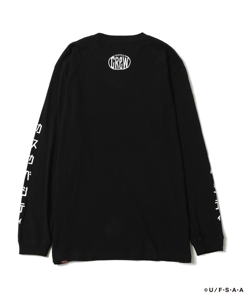 せいじーちゃん　T-REXⅣ LONG RUDIE'S（ルーディーズ） tシャツ RUDIE'S x CRAYON SHINCHAN SKATE LS